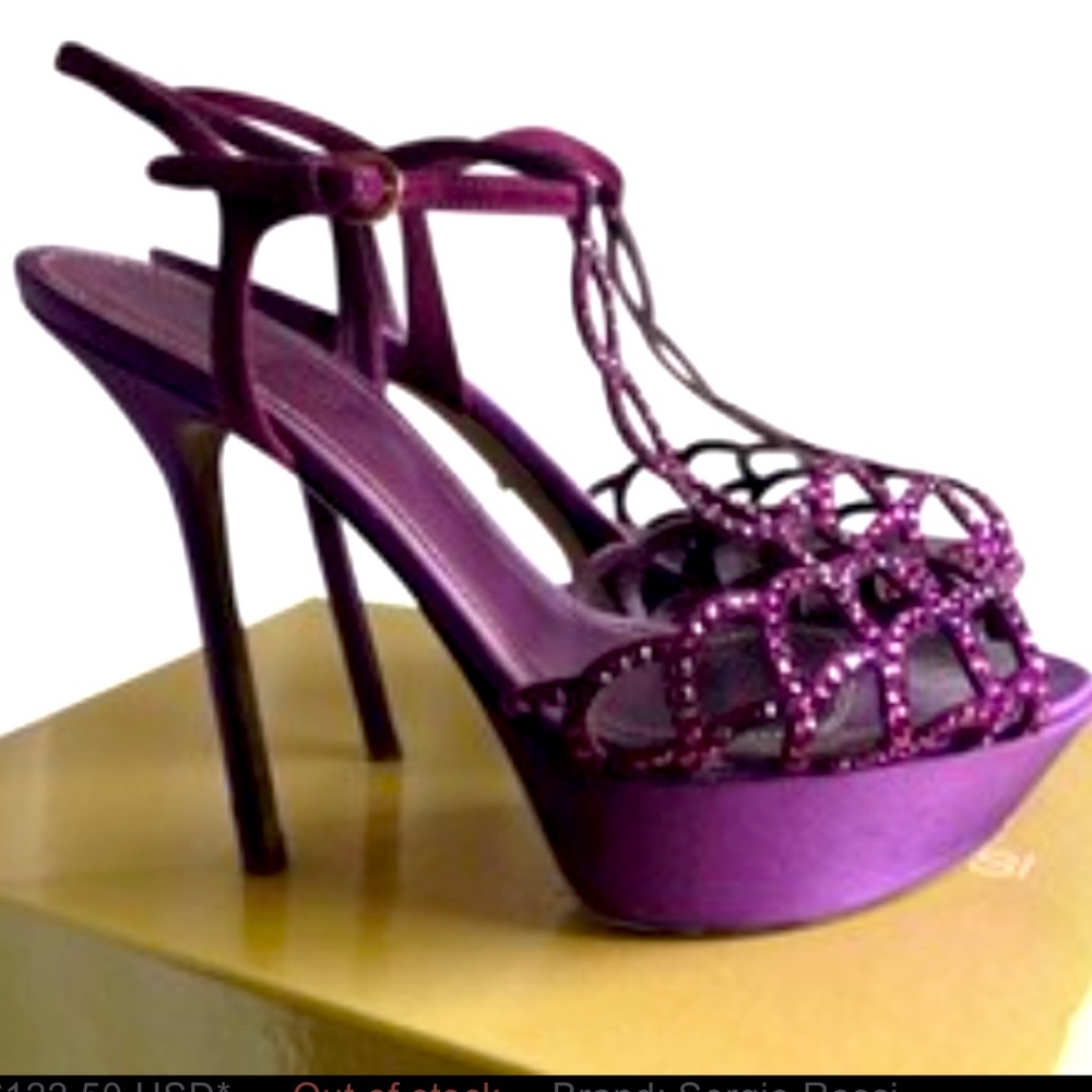 SOLD Purple Heels